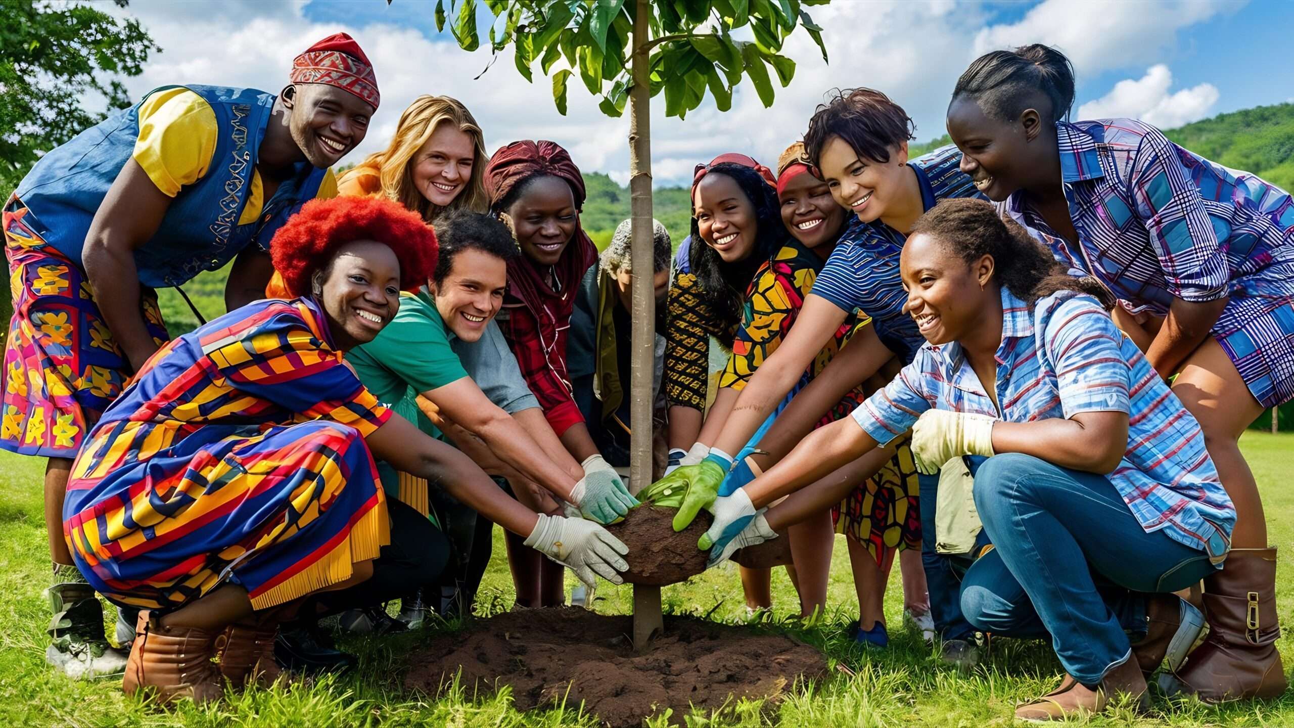 group-happy-african-volunteers-planting-tree-park-africa-volunteering-charity-people-ecol group-happy-african-volunteers-planting-tree-park-africa-volunteering-charity-people-ecol